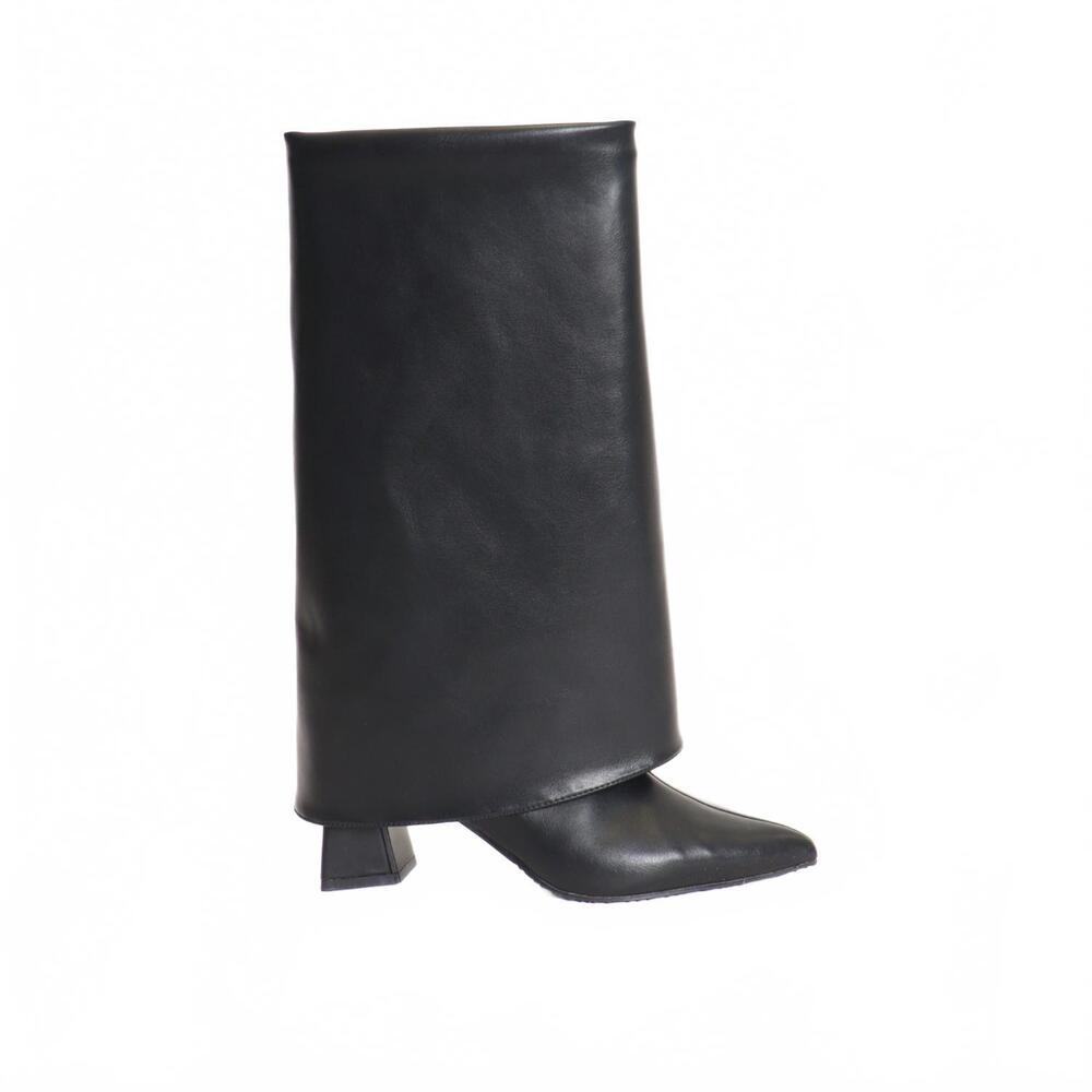 NEW BIANCO women's maralyn foldover boots in black